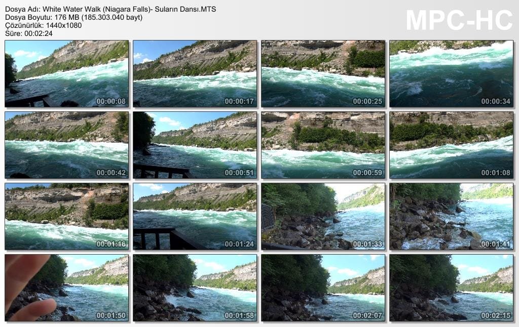 White Water Walk (Niagara Falls)- Suların Dansı